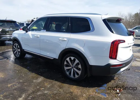 2020 Kia Telluride Ex z USA, uszkodzony, nr VIN 5XYP34HC3LG085040